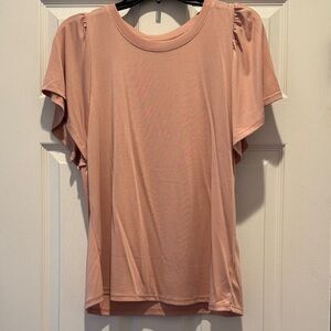 Maurices Peach Short Sleeve Tee